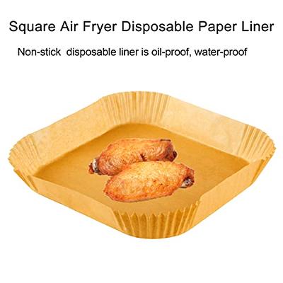 10 Inch Air Fryer Disposable Paper Liner Round, [ XXL Size] 100Pcs Air  Fryer Parchment Paper Liners for 7QT Air Fryer, Non-stick, Food Grade  Baking