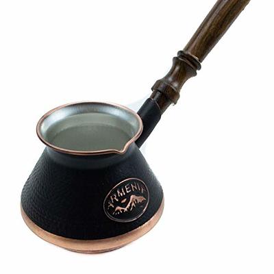Handmade Armenian Coffee Pot Maker 9.1 Fl Oz Copper Jazva Ararat