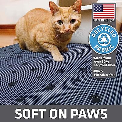 GORILLA GRIP Original Premium Durable Cat Litter Mat, Gray