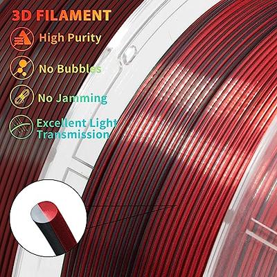 ERYONE 1.75mm Lightweight PLA 3D Printing Filament 1kg Black