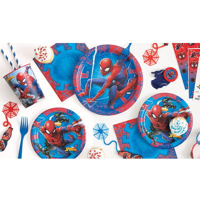 Multicolor Birthday Spiderman Pinata, Pull String, 18 x 15in - Yahoo  Shopping