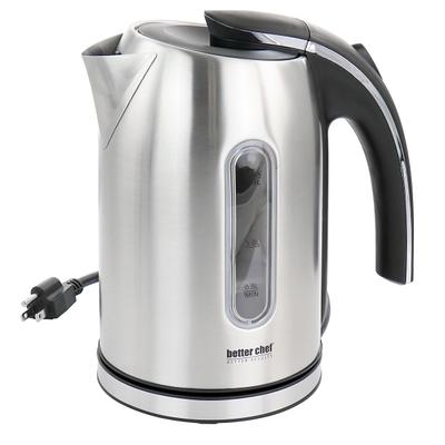 Nostalgia Electrics Retro 1.7 L Stainless Steel Electric Water Kettle, Aqua