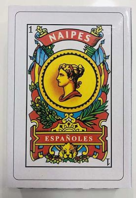 Spanish Playing Tarot Cards Cartas Españolas Baraja Española 50 Plastic  Coated 