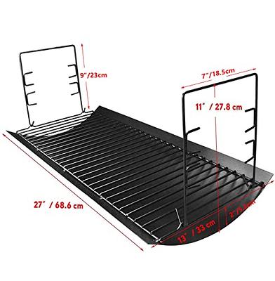 Uniflasy 27 Inches Ash Pan Drip Pan for Chargriller 1224 1324