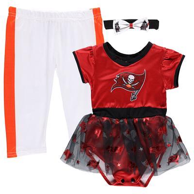 Infant Orange/White Denver Broncos Tailgate Tutu Game Day Costume Set