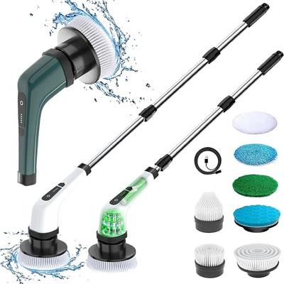 Electric Spin Scrubber, Bathroom Scrubber Rechargeable Shower Scrubber For  Cleaning Tub/tile/floor/sink/windowpower Scrubber Cordless