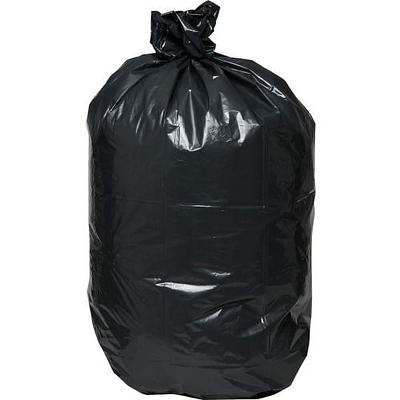 Member's Mark Simple Tie Heavy Duty Black Trash Bags (55 gal., 80 ct.)