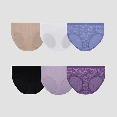 Fruit of the Loom Women's 6pk 360 Stretch Seamless Hipster Underwear -  Colors may vary 8 - Yahoo Shopping