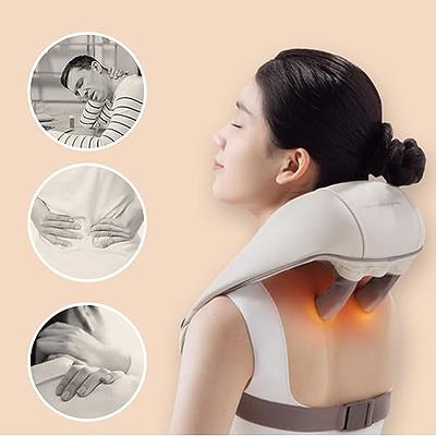 ALLJOY Shiatsu Back and Neck Massager with Heat, Electric Deep