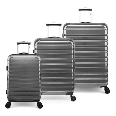 IFLY Rolling Luggage Hardside Spectre Versus Clear Luggage 24