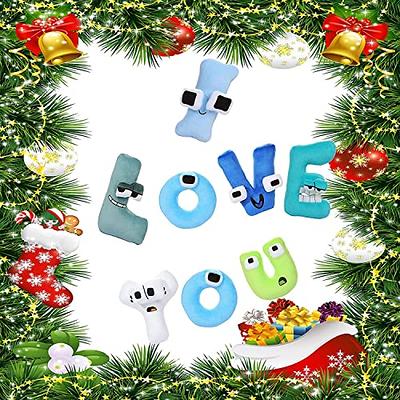 Alphabet Lore Plush Toys, Christmas Alphabet Lore Plushes Dolls for Boys  Girls, Soft Pillow Decoration of Stuffed Animal Plush Toys for Merry  Christmas Favor Gifts 