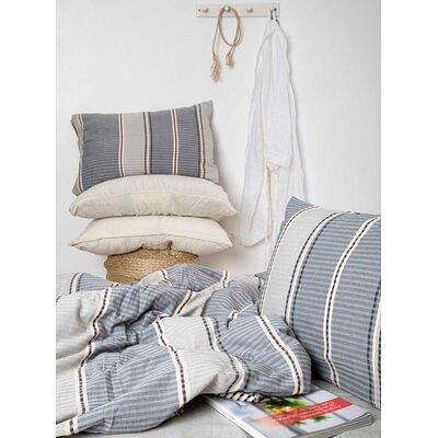 Cannon Solid Percale 3-Piece Grey Cotton Full/Queen Duvet Cover Set  DCS4488GYQ-1800 - The Home Depot