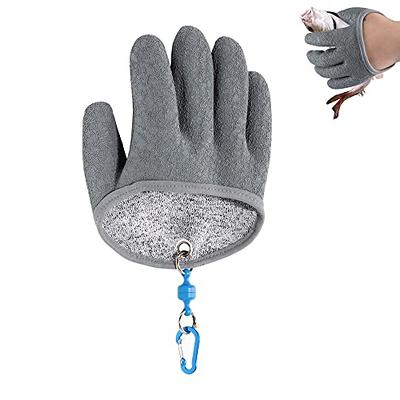  2Pcs Fishing Gloves with Magnet Release