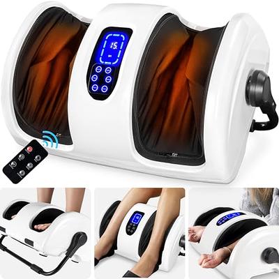 Nekteck Shiatsu Foot Massager Machine with Soothing Heat, Deep Kneading  Therapy, Air Compression, Relieve Foot Pain and Improve Blood Circulation,  Adjustable Intensity Relax for Home/Office Use 