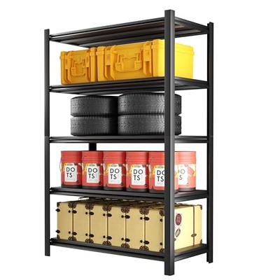 Raybee 72 Metal Shelving Units, 2000 Lbs Commercial Garage Shelving, –  Reibii