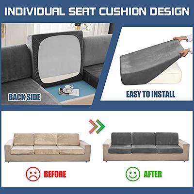 TEWENE, Couch Cover L Shape Stretch Sectional Couch Cover for 2/3