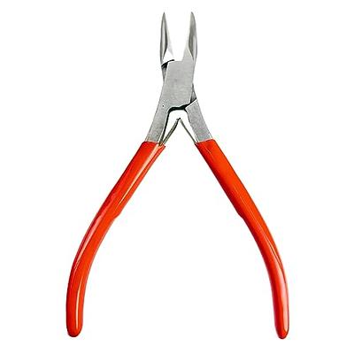 Beaditive Split Ring Pliers | Jewelry Making, Beading, Crafting | High-Carbon Steel | 5-Inch (Lake Blue)