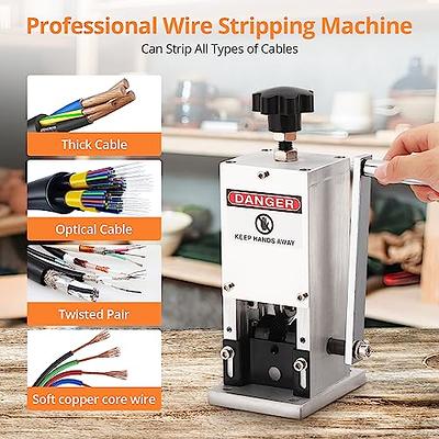 Towallmark Wire Stripper Machine for Diameter 0.05-0～1 Inch (1.5