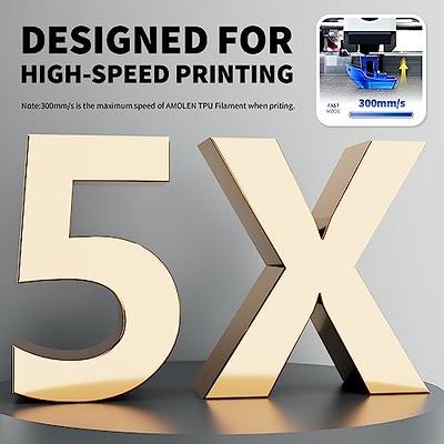 SUNLU TPU Filament 1.75mm Flexible 3D Printer Filament 1KG, 95A Soft 3D  Printing Filament fit Most FDM 3D Printers, Dimensional Accuracy +/-  0.03mm