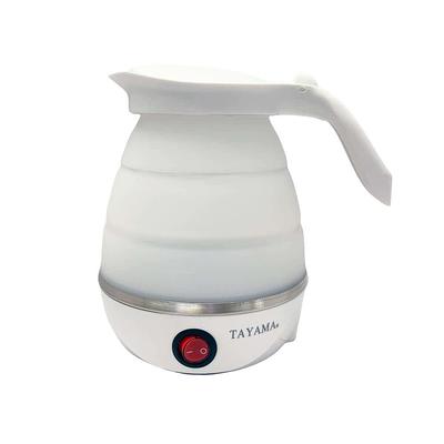 85-quart Dual-voltage Collapsible Travel Kettle (white) 