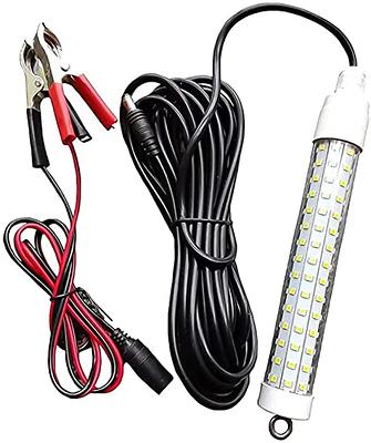 12V 120 LED Submersible Fishing Light Underwater Fish Finder Lamp