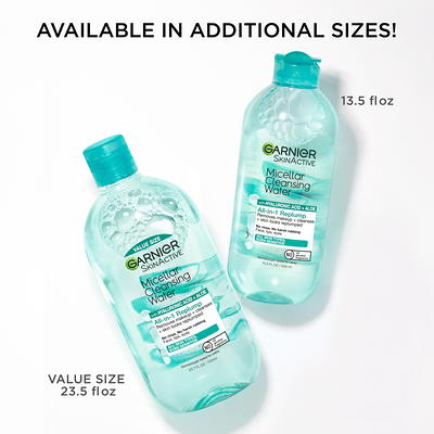 Garnier Skin Active Micellar Cleansing Water - Unscented - 13.5 Fl Oz :  Target