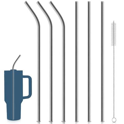 6PCS Replacement Straws Compatible with Stanley IceFlow Stainless