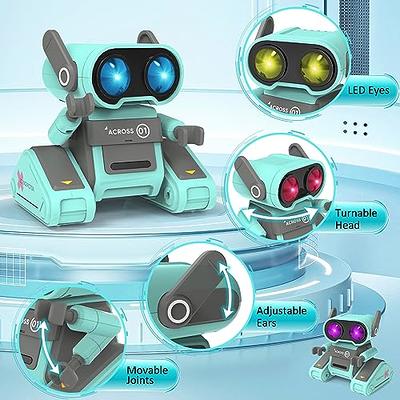 GILOBABY Robot Toys, Remote Control Robot Toy, RC Robots for Kids with LED  Eyes, Flexible Head & Arms, Dance Moves and Music, Birthday Gifts for Girls