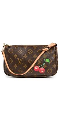 What Goes Around Comes Around Louis Vuitton Black Multi Ab Porte