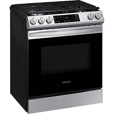 Samsung NX60A6111SS 6.0 Cu. ft. Smart Freestanding GAS Range with Integrated Griddle in Stainless Steel