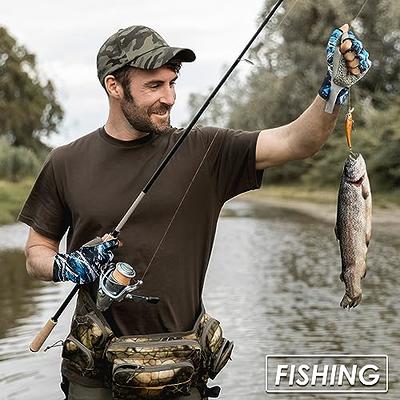 Fishing Gloves- Fingerless Sun Protection Fishing Gloves- Fishing