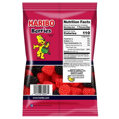 HARIBO Berries Gummy Candy, 8oz Peg Bag - Yahoo Shopping