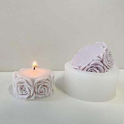 Tealight Rose Candle Mold