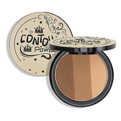 Shimmer Highlighter Makeup Contour Palette Blush Bronzer Powder