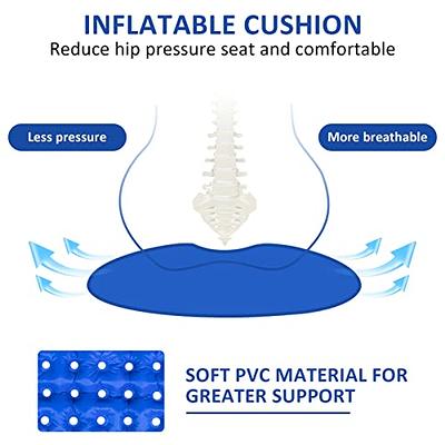 Pressure Relief Inflatable Seat Cushion Breathable Sitting Air