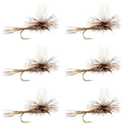 Feth Hopper Purple Foam Body High Visibility Grasshopper Dry Fly Fishing  Fly - 6 Flies - Hook Size 10