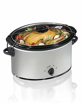 Crock-Pot 6 Quart Slow Cooker Red with Travel Strap