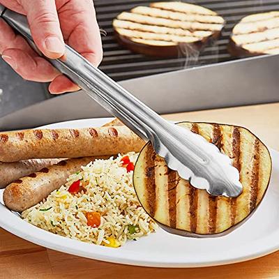 Serving Utensils, Set of 4-15 Solid Spoon, 15 Perforated Spoon, 11  Perforated Spoon and 9 Serving Tong Stainless Steel Kitchen Utensils Set -  Yahoo Shopping