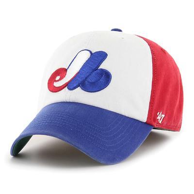 Montreal Expos New Era Two-Tone 59FIFTY Fitted Hat - White/Red