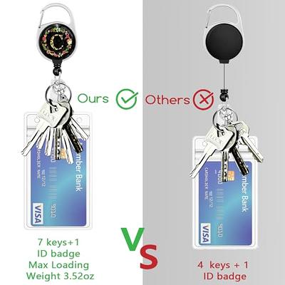 ID Badge Holder with Detachable Neck Lanyard and Retractable Badge Reel,  Cute Leopard Lanyard Badge Holder for ID Card Holder and Keys 