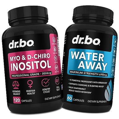 Myo + D-Chiro Inositol, 120 Capsules