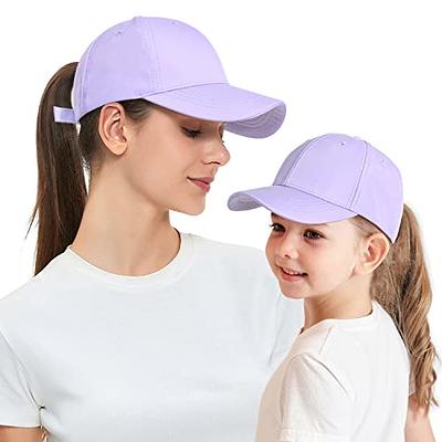 Fold Up Light Purple Sun Hat
