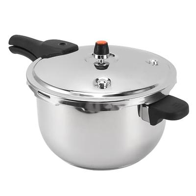  Mini Stainless Steel Pressure Cooker Explosion Proof 1.8L for  Gas Stove Induction Cooker: Home & Kitchen