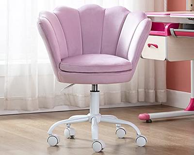 27 Things Under $50 From Walmart To Add To Your Dorm Room  Velvet office  chair, Pink office chair, Home office chairs