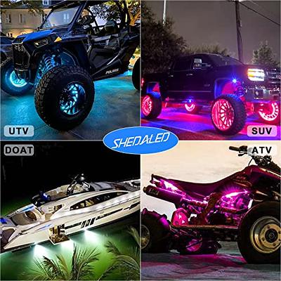 Rock Lights for Trucks 4 PCS, RGB Underglow Car Light with App/Remote  Control & Music Mode, High Bright Multilcolor Waterproof IP68 Neon LED Rock  Lights Kits for Cars, Trucks - Yahoo Shopping