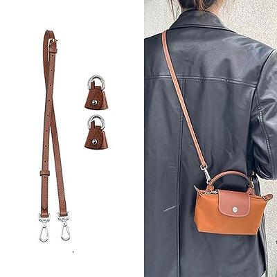 1.2cm Vachetta Leather Crossbody Strap for Louis Vuitton Small