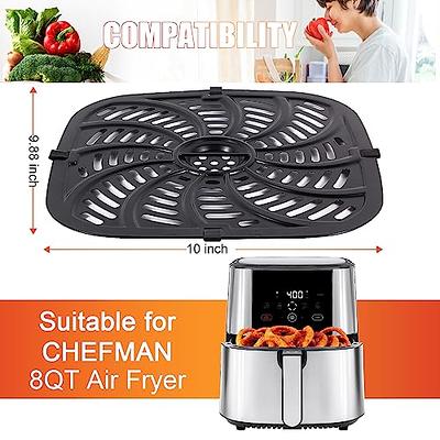 Air Fryer Plate, Replacement of Air Fryer Rack and Grill, Air Fryer Tray, Air  Fryer Accessories Replacement Parts 8Inch 