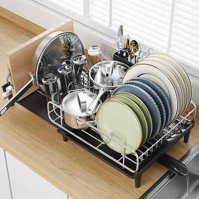 Stainless Steel Expandable Storage Rack Sink Caddy Sponge - Temu