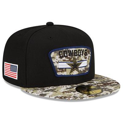 Men's New Era Black/Camo Tampa Bay Buccaneers 2021 Salute to Service Trucker 9FORTY Snapback Adjustable Hat