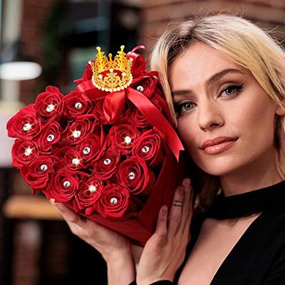  200 Pcs Rhinestone Bouquet Corsages Pins Crystal